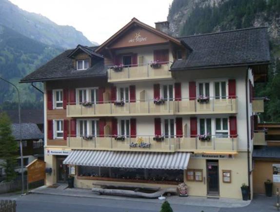 Hotel Des Alpes Kandersteg Exteriér fotografie